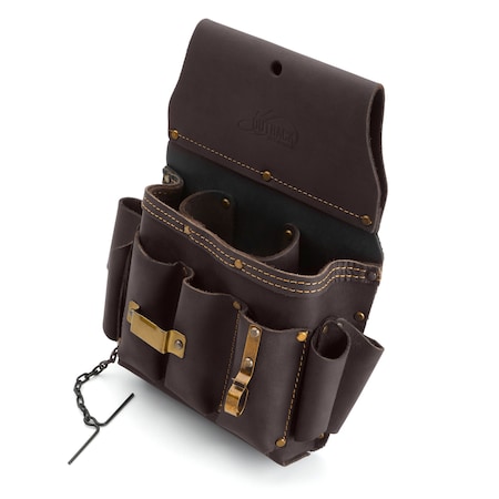 Ox Tools OX Pro Electrician's Pouch, Oil Tanned Leather OX-P263402